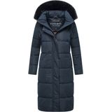 NAVAHOO - Blitzliebe XIV - Gewatteerde Jas - Zwart - Lange Pasvorm