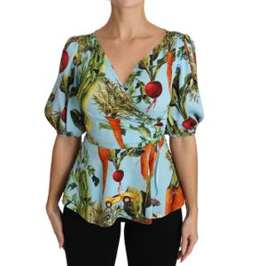 Dolce & Gabbana - Blouse - Veelkleurig - 100% Zijde