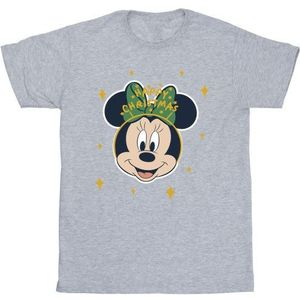Li-cense Disney heren minnie mouse vrolijk kerstmis t-shirt