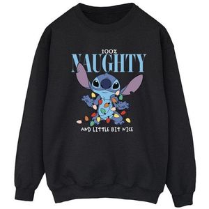 Li-cense Disney dames lilo & stitch naughty & nice sweatshirt