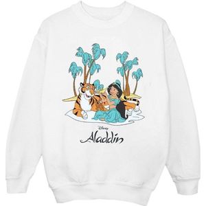 Li-cense Disney heren aladdin jasmine abu rajah strand sweatshirt
