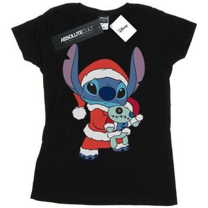 Li-cense Disney dames lilo and stitch kerst katoenen t-shirt