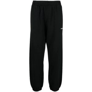 Caravag - Diag Design - Joggingbroek - Gebroken Wit - Slank Model - Met Manchetten