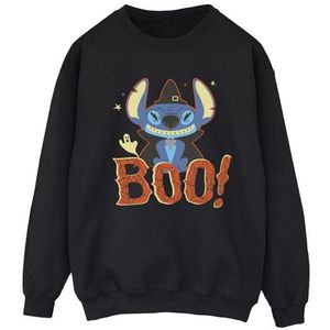 Li-cense - Disney Lilo & Stitch Boo! Sweatshirt - Multicolor - 50% Katoen, 50% Polyester