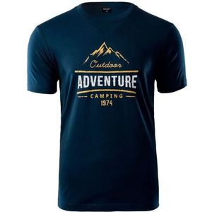 Hi-Tec - Heren Lore T-shirt - 100% Katoen - Korte Mouwen