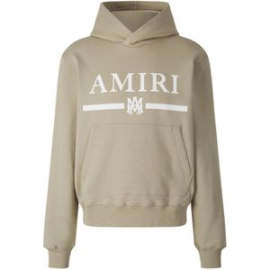 Amiri - MA Bar-logo - Hoodie - Beige