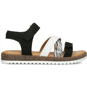 JOCHIE & FREAKS - Sandalen - Zwart - Leer - Ronde Neus
