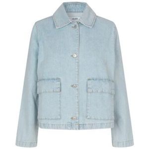 MbyM - Yoshi-m - Denim Blazer Jack - Boxy Pasvorm - 100% Katoen