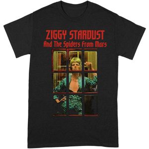 Li-cense David bowie unisex volwassen t-shirt ziggy stardust