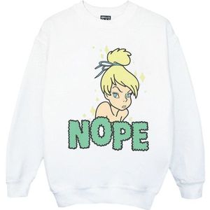 Li-cense Disney dames tinker bell nope sweatshirt