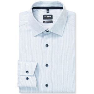 OLYMP Luxor 24/Seven Overhemd, modern fit, New Kent, Bleu