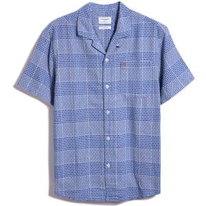 Farah - Exodus - Sportshirt - Blauw - Korte Mouwen