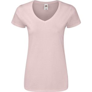 Fruit of the Loom - Iconic 150 V Hals T-shirt - Dames - Katoen