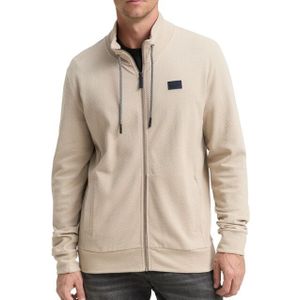 TOM TAILOR - Sweatvest - Lichtbruin