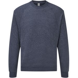 Fruit of the Loom - Uniseks Klassiek Raglan Sweatshirt - Volwassenen - 80% Katoen - 20% Polyester