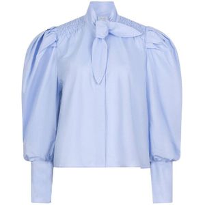 Dante 6 - Casson - Blouse - Blauw - 100% Katoen