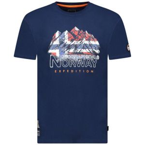 Geographical Norway - Jummit Shirt - Heren T-shirt - Blauw