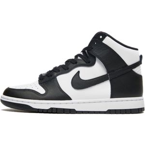 Nike Dunk high black white (w)