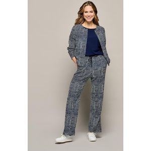 Mart Visser - Vivian Print Jacket - Navy - Damesjasje