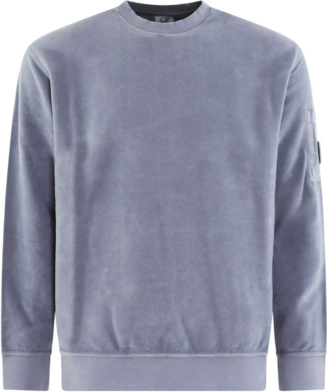 C.P. Company Heren brushed emerized sweater