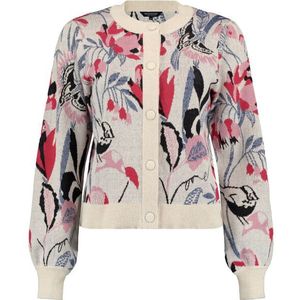 Bloomings - Vest SLK20-8782 - Damesvest - Bloemenprint