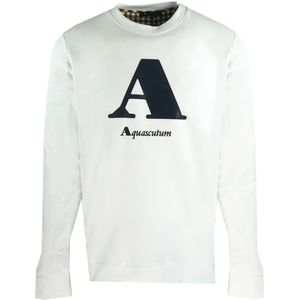 Aquascutum - A Logo - Sweatshirt - Wit