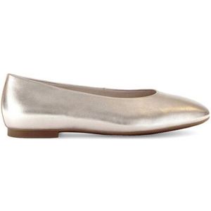 Ballerina's - Zwart - Leer - Instapontwerp