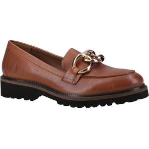 Hush Puppies - Gianna - Loafers - Tan - Kwaliteitsleer