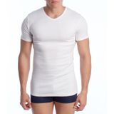 Abanderado - AS00255.001 - Korte Mouwen V-hals - Zwart - 100% Katoen