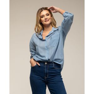 Shirt - Getextureerd - Lange Mouwen