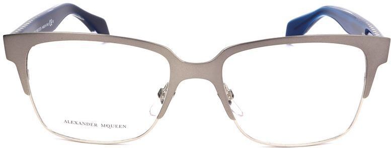 Alexander McQueen - AMQ-4257-8SN - Damesspektakelframe - Grijs - Ø 53 mm