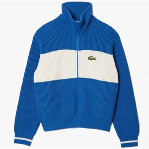 Lacoste - Colour Block - Vest - Blauw - Katoen