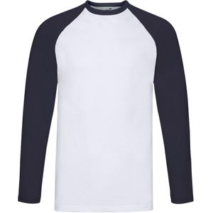 Fruit of the Loom - T-shirt - Effen - Wit - 100% Katoen