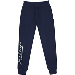 Plein Sport - Joggingbroek - Marineblauw - Met Groot Handtekeninglogo