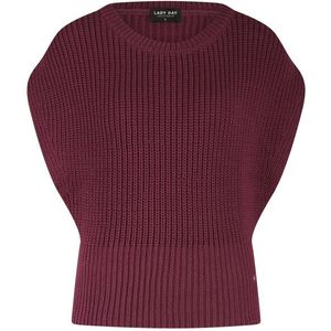 Lady Day - Salma - Grof Gebreide Spencer - Ronde Hals