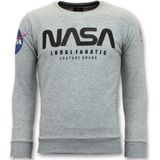 Local Fanatic Sweater nasa american flag