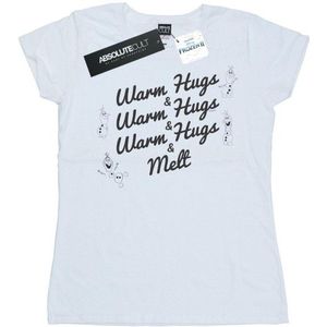 Li-cense Disney dames frozen 2 olaf warme knuffels en smelt katoenen t-shirt