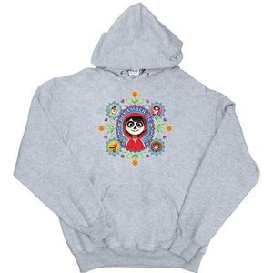 Hoodie - Gedrukt - 50% Katoen 50% Polyester - Dubbellaags Met Trekkoord