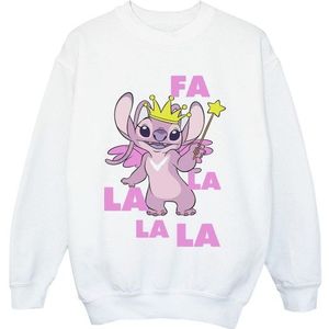 Li-cense Disney dames lilo & stitch angel fa la la sweatshirt