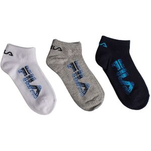 Pack van 3 F1425 Onzichtbare Katoenen Sokken voor Jongens en Meisjes