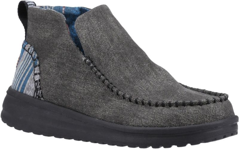 Hey Dude - Denny - Enkellaarsjes - Zwart