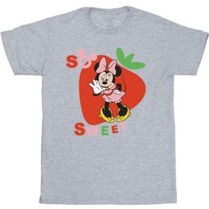 Li-cense Disney heren minnie mouse so sweet strawberry t-shirt
