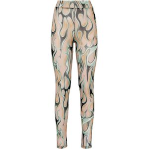 Philipp Plein - Tulle Leggings Flame - Veelkleurig - Dames - Polyester