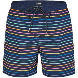 Happy Shorts Heren zwemshort regenboog gestreept