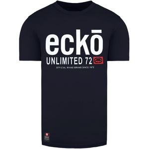 Ecko Unltd. - Cali - T-shirt - Marine Blauw - Korte Mouw