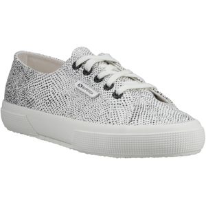 Superga - 2730 Micro Faux Snake - Damestrainers - Wit - Avorio/Zwart Slang