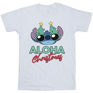 Li-cense Disney heren lilo en stitch kerstboom tinten t-shirt