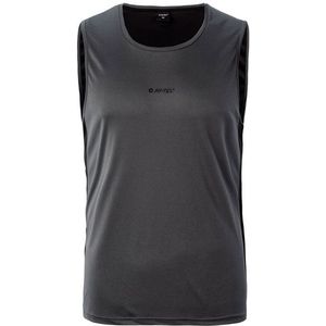 Hi-Tec - Tanktop - Zwart - 100% Polyester - Ademend, Lichtgewicht