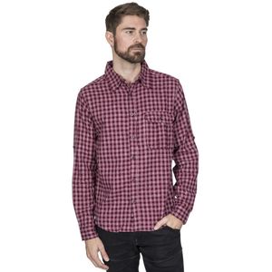 Trespass - Participate - Geruite Overhemd - Katoen - Langemouw