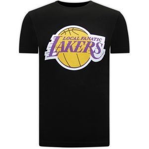 Local Fanatic Lakers print t-shirt